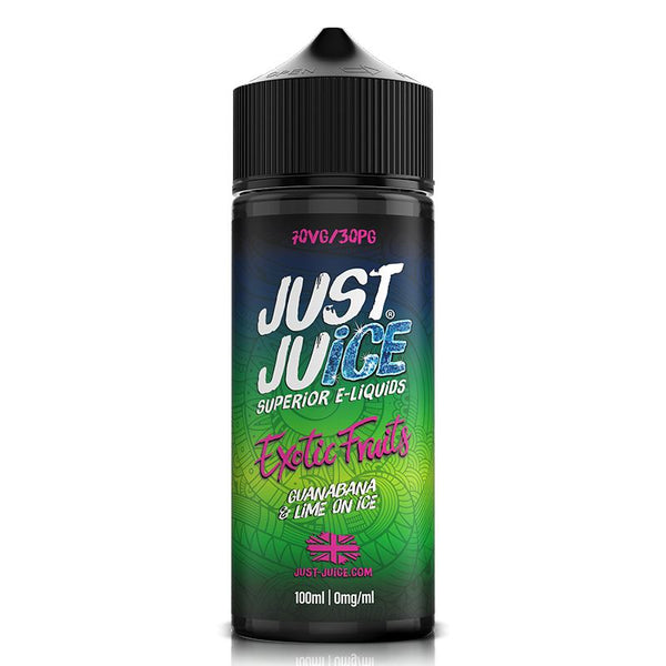 Guanabana And Lime Ice By Just Juice Exotic 100ml Shortfill