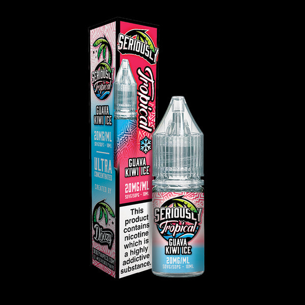 Guava Kiwi Ice By Seriously Tropical 10ml Nic Salt