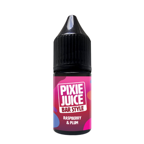 Raspberry and Plum 10ml Nic Salt By Pixie Juice Bar Style Pixie Juice