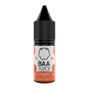 Strawberry Ice By Baa Juice 10ml Nic Salt