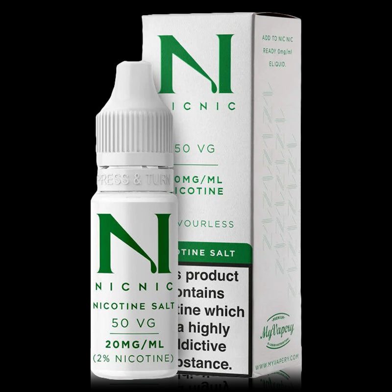 10ml Nicotine Shots By Nic Nic