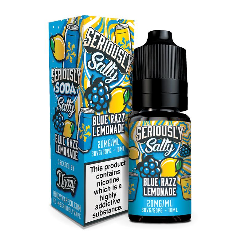 Blue Razz Lemonade By Seriously Salty Sodas 10ml Seriously Doozy