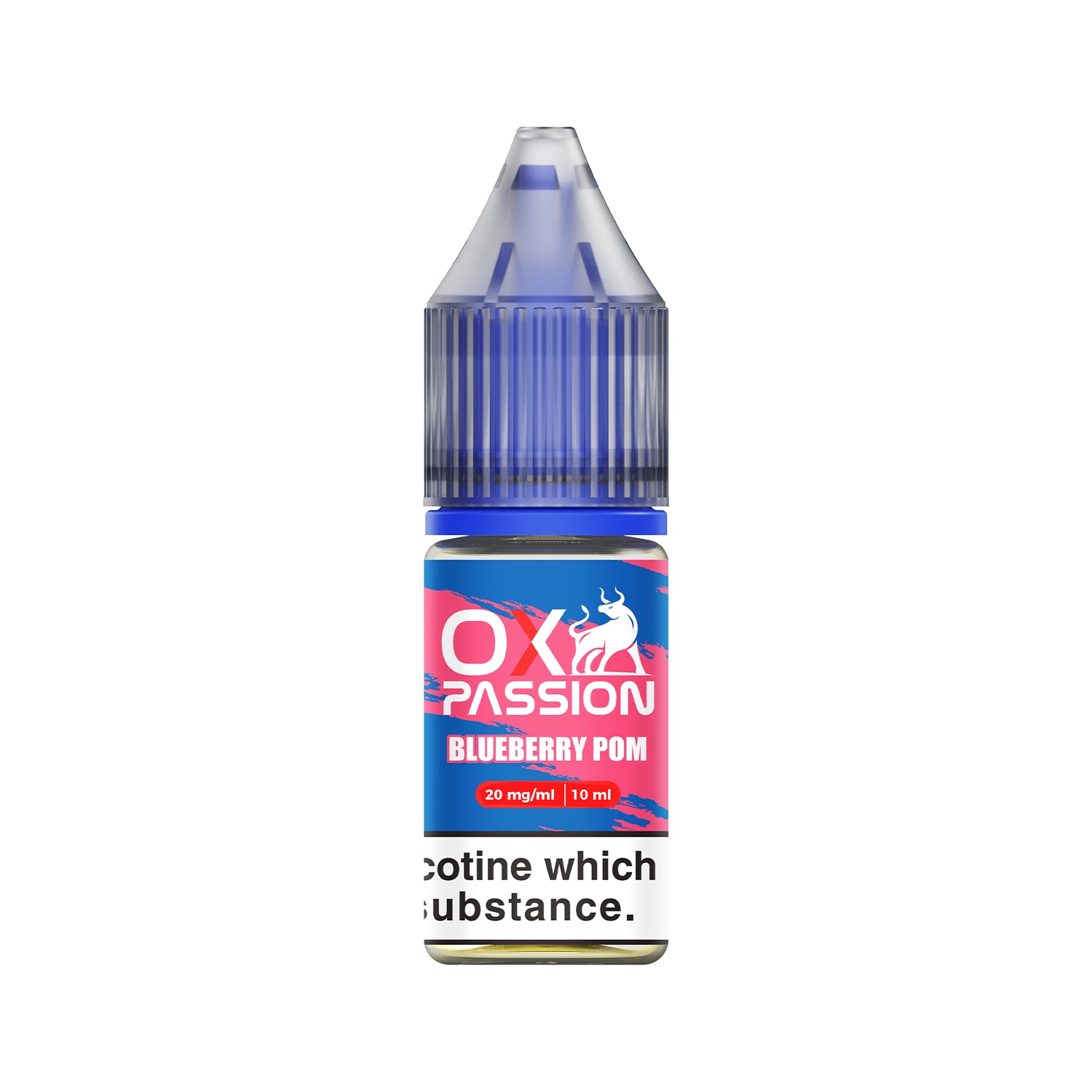 Blueberry Pom 10ml Nic Salt By Ox Passion