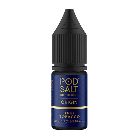 True Tobacco By Pod Salt Origin 10ml Nic Salt Pod Salt