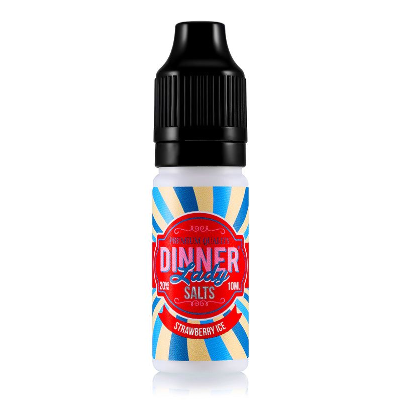 Strawberry Ice By Dinner Lady 10ml Nic Salt