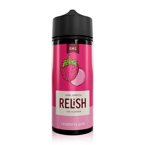 Raspberry Gum 100ml Shortfill By Relish Relish