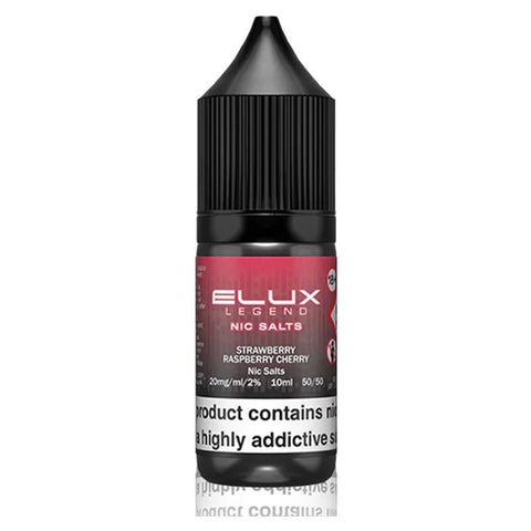 Strawberry Raspberry Cherry By Elux Legend 10ml Salts Elux