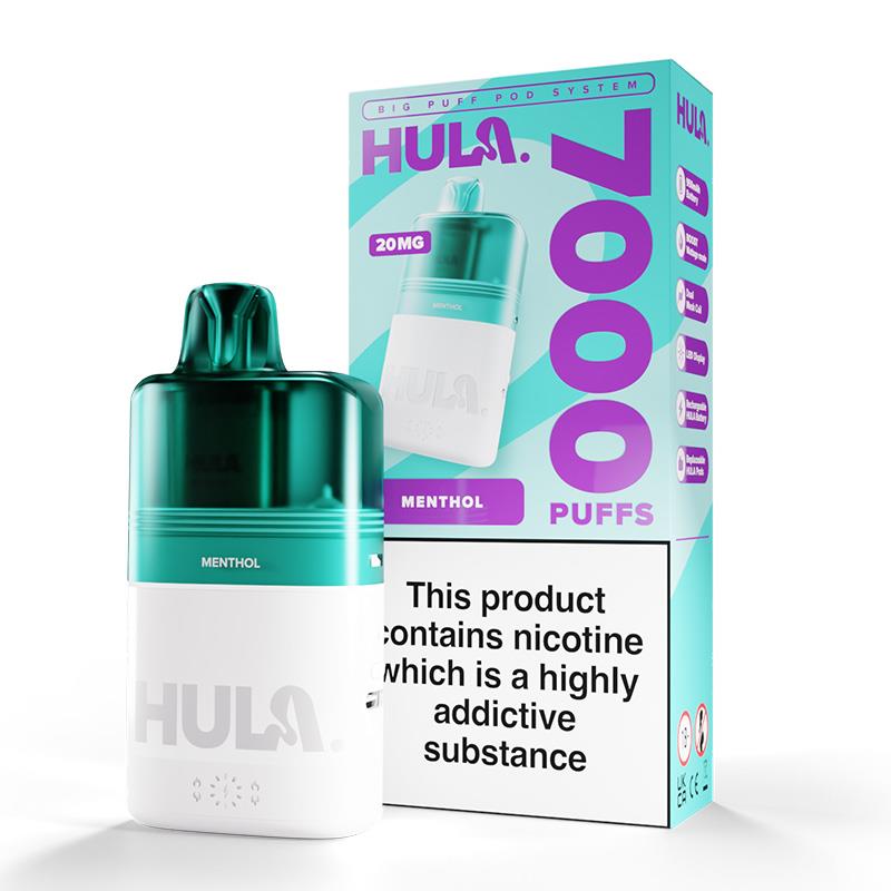 Hula 7000 Puff Pre Filled Pod Kit