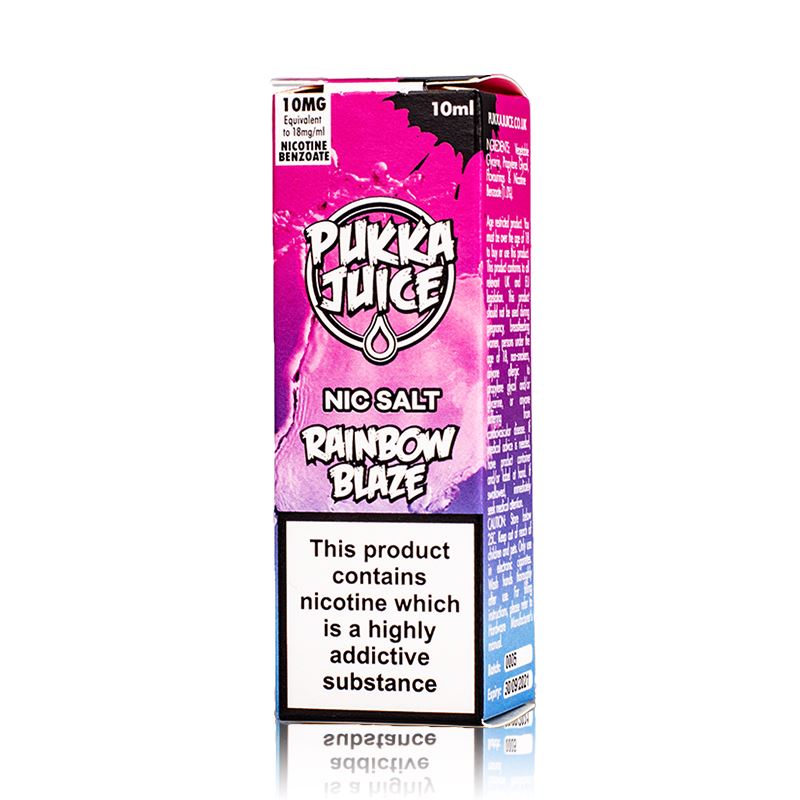 Rainbow Blaze Salt by Pukka Juice 10ml