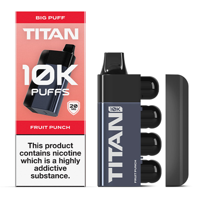 10K Rechargeable Disposable Vape Kit By Titan