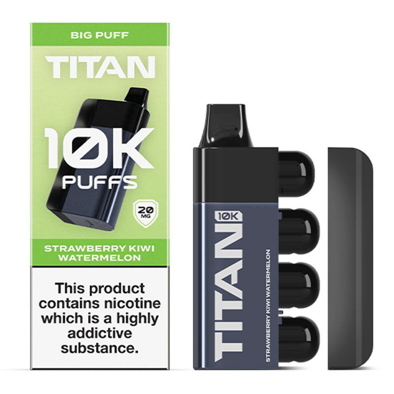 10K Rechargeable Disposable Vape Kit By Titan