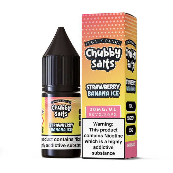 Strawberry and Banana ICE By Chubby Salts 10ml