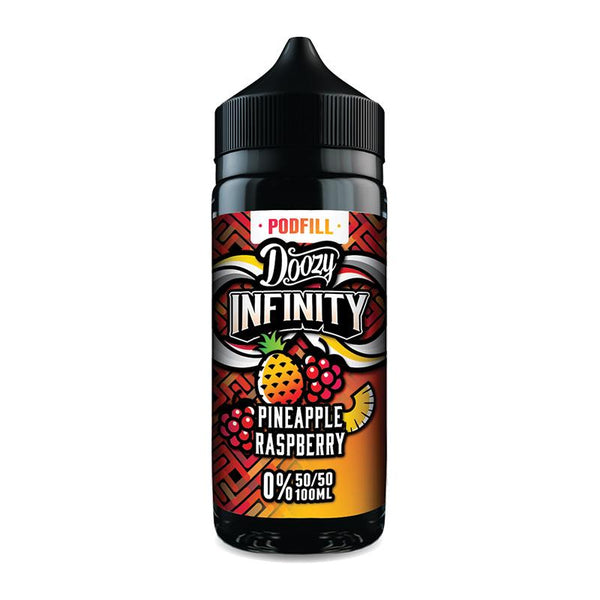 Pineapple Raspberry By Doozy Infinity Podfill 100ml Shortfill 50/50