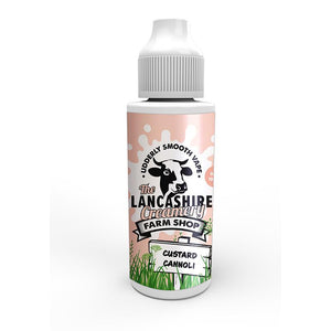 Custard Canoli By The Lancashire Creamery Farm Shop 100ml Shortfill