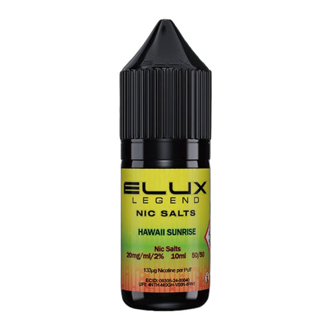 Hawaii Sunrise By Elux Legend 10ml Salts Elux