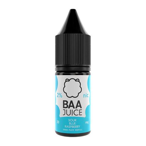 Sour Blue Rapsberry By Baa Juice 10ml Nic Salt Baa Salts