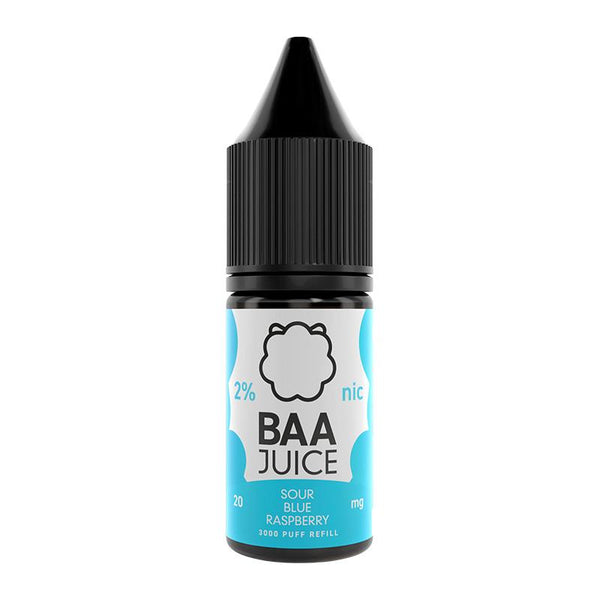 Sour Blue Rapsberry By Baa Juice 10ml Nic Salt Baa Salts
