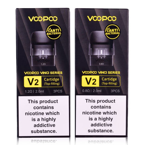 Vinci V2 Replacement Pods 3 Pack By Voopoo Voopoo