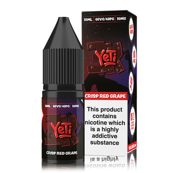 Crisp Red Grape By Yeti 3k Bar Salts 10ml
