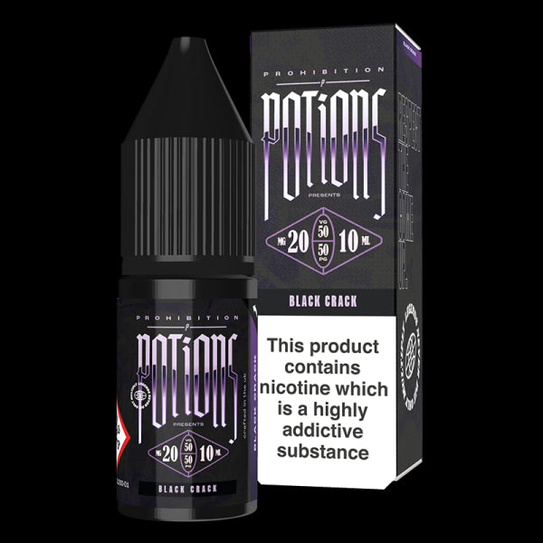 Black Crack By Prohibition Potions Salt 10ml