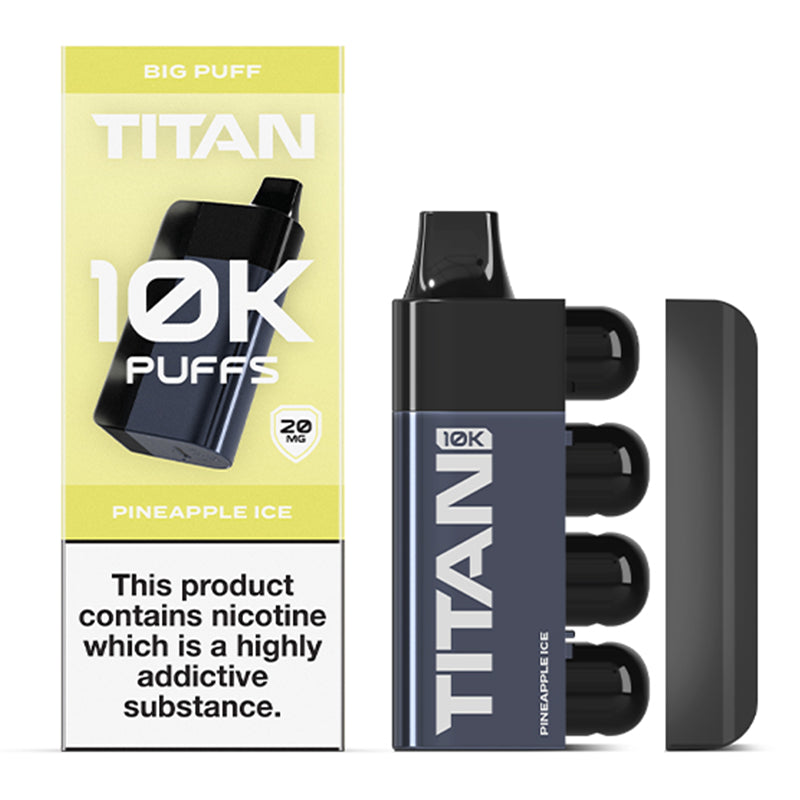 10K Rechargeable Disposable Vape Kit By Titan