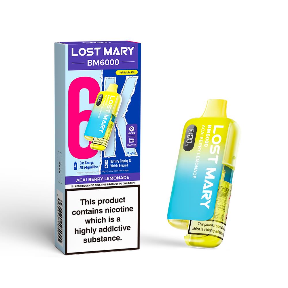 BM6000 V2 Prefilled Pod Kit By Lost Mary
