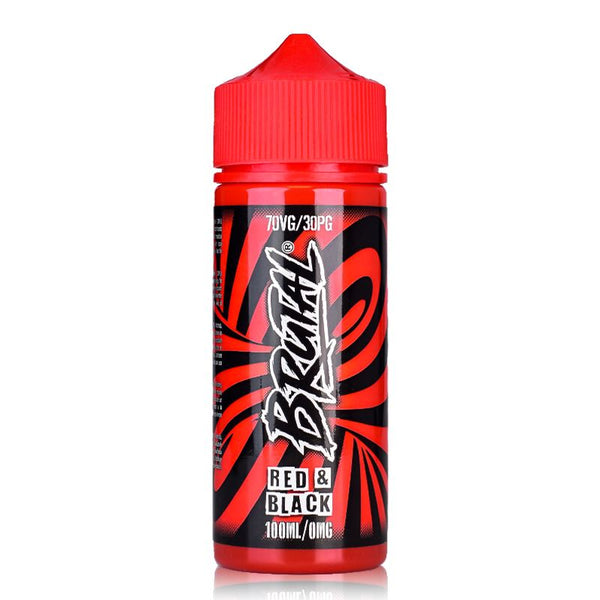 Red and Black By Brutal 100ml Shortfill