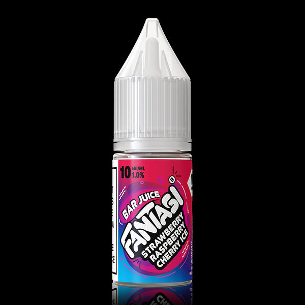 Strawberry Raspberry Cherry Ice By Fantasi Bar Salts 10ml 10mg (out of date)