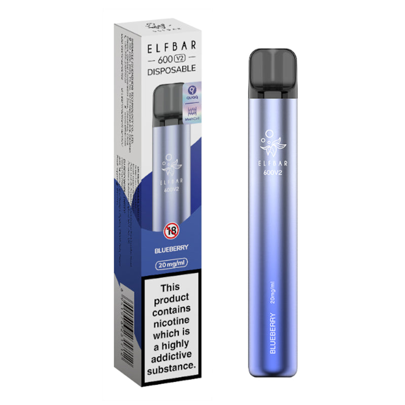 Elf Bar V2 600 Disposable Vape 20mg (out of date)