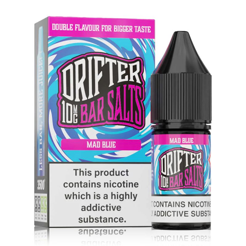 Mad Blue By Drifter Bar Salts 10ml
