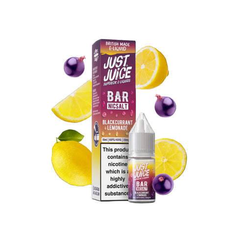 Blackcurrant Lemonade By Just Juice Bar Nic Salt 10ml Just Juice