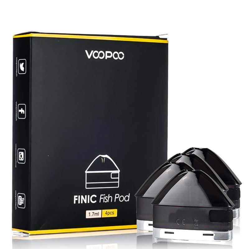 Finic Fish Replacement Pod By Voopoo 4 pack - Evolution Vaping