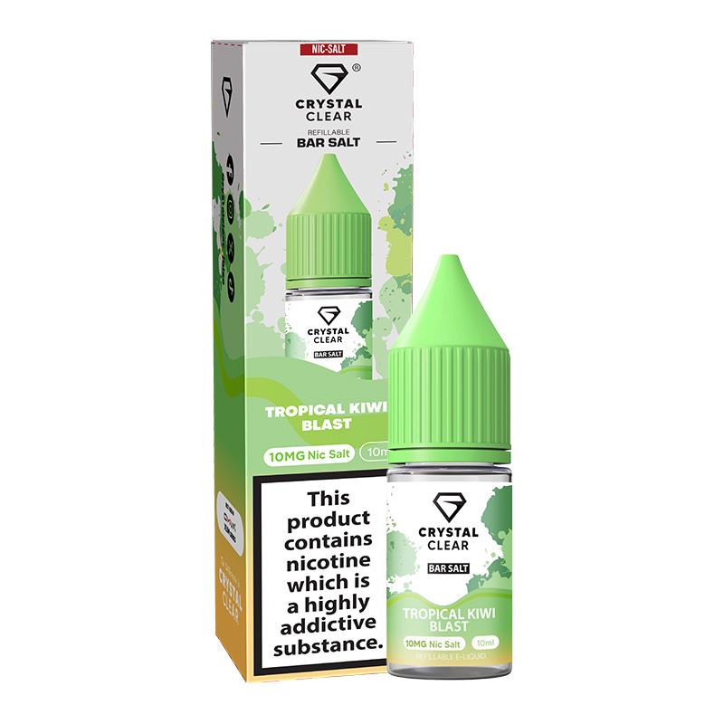 Tropical Kiwi Blast By Crystal Clear Salt 10ml