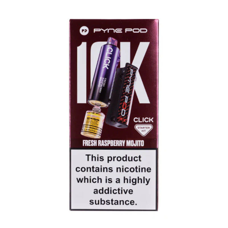 Click 10000 Puff Prefilled Pod Kit By Pyne