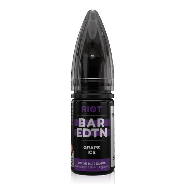 Grape ICE By Riot Squad Bar EDTN Salts 10ml
