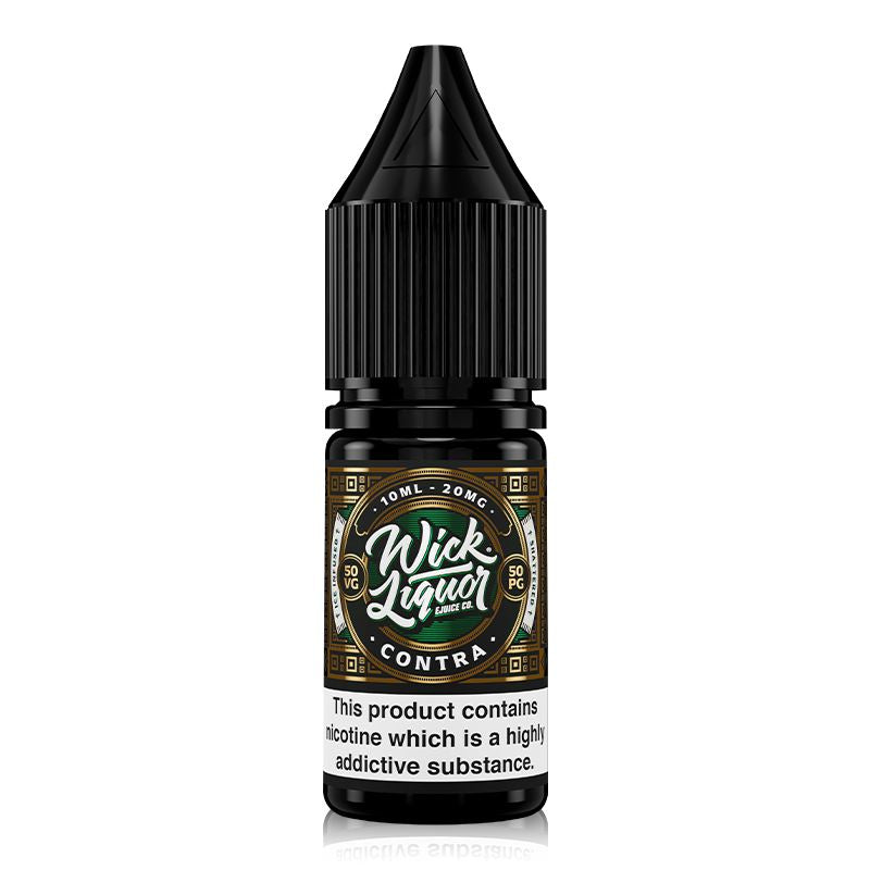 Contra Shattered By Wick Liquor 10ml Nic Salt
