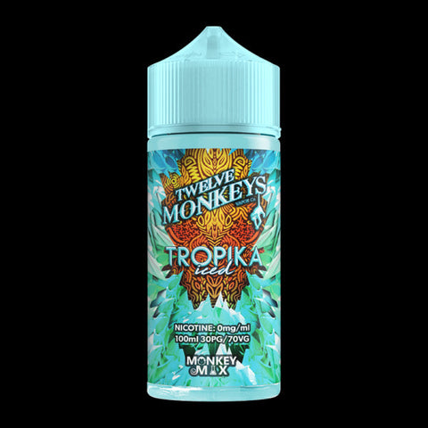 Tropika Iced By Twelve Monkeys Ice Age 100ml Shortfill Twelve Monkeys
