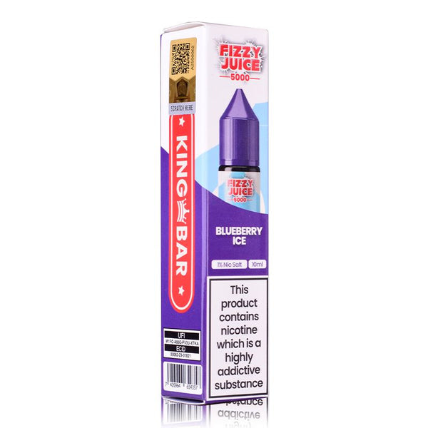 Blueberry Ice By Fizzy Juice Salt 10ml