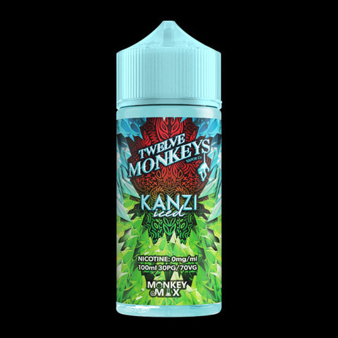Kanzi Ice By Twelve Monkeys Ice Age 100ml Shortfill Twelve Monkeys