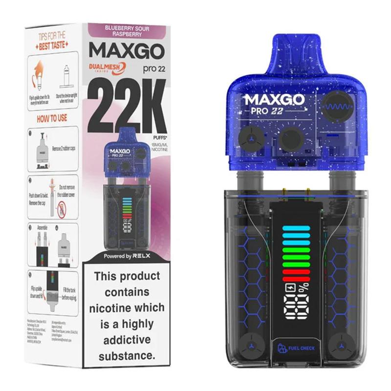 MAXGO Pro 22 Disposable Pod Kit By Relx