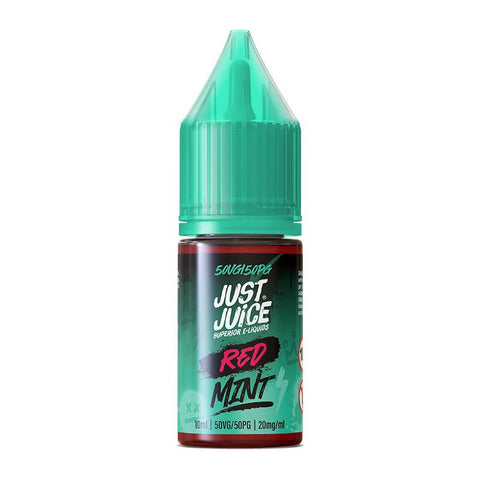 Red Mint By Just Juice Mint 10ml Nic Salt Just Juice