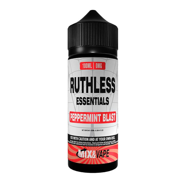 Peppermint Blast By Ruthless Essentials 100ml Shortfill Ruthless