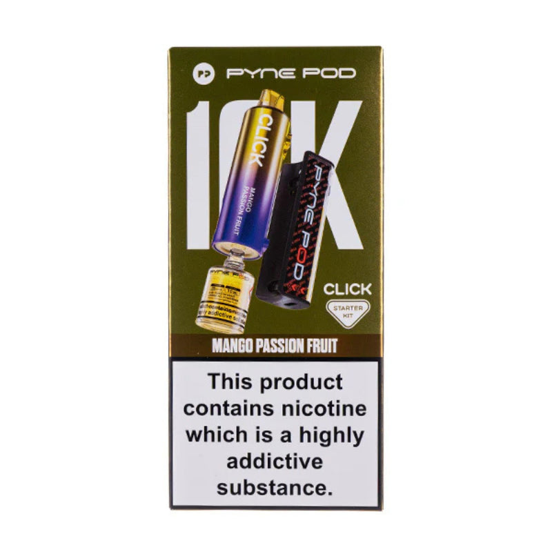 Click 10000 Puff Prefilled Pod Kit By Pyne