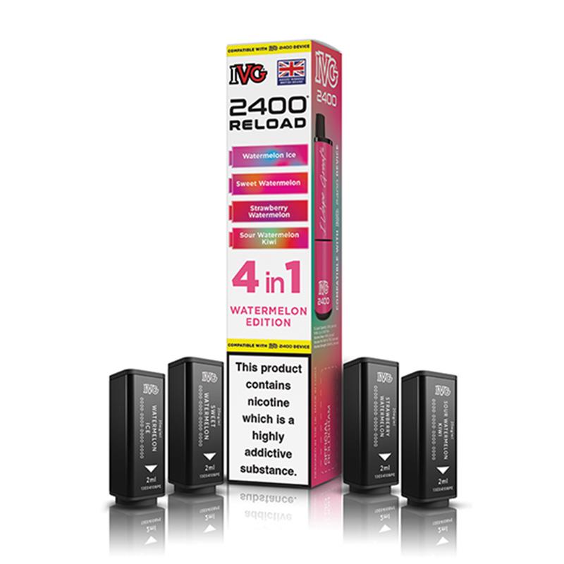 I VG 2400 Reload 4 in 1 Prefilled Replacement Pods