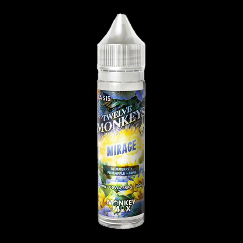 Mirage By Twelve Monkeys Oasis Shortfill