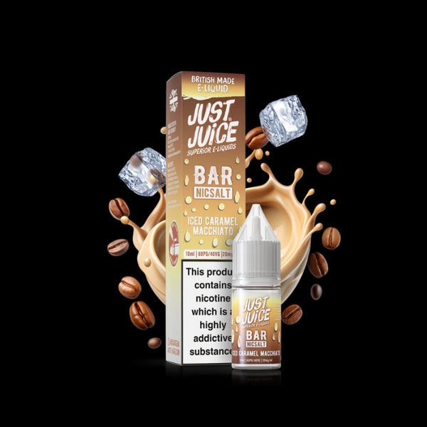 Iced Caramel Macchiato By Just Juice Bar Nic Salt 10ml