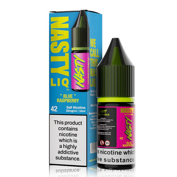 Blue Raspberry By Nasty Liq 10ml Nic Salt