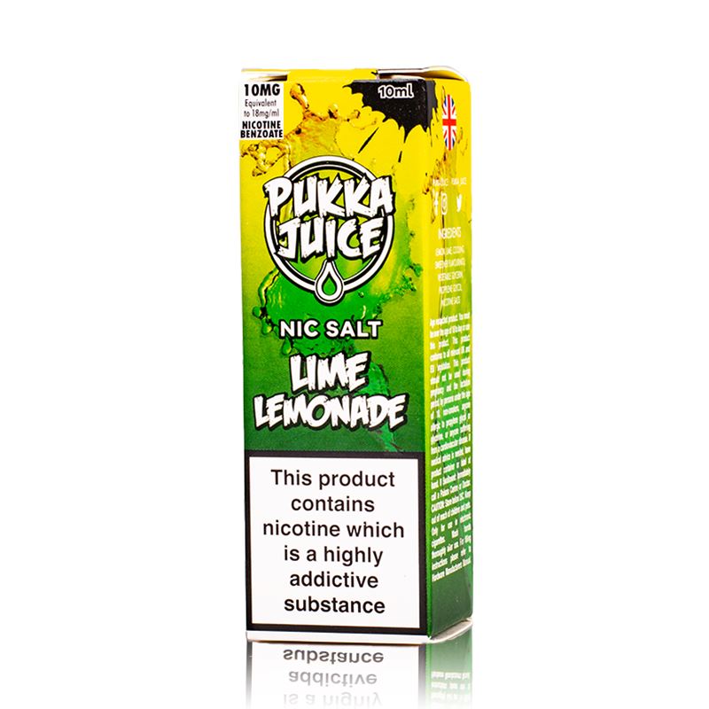 Lime Lemonade Salt by Pukka Juice 10ml