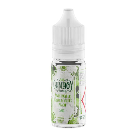 Sweetwater Grape White Peach By Ohm Boy V2 10ml Nic Salt Ohm Boy