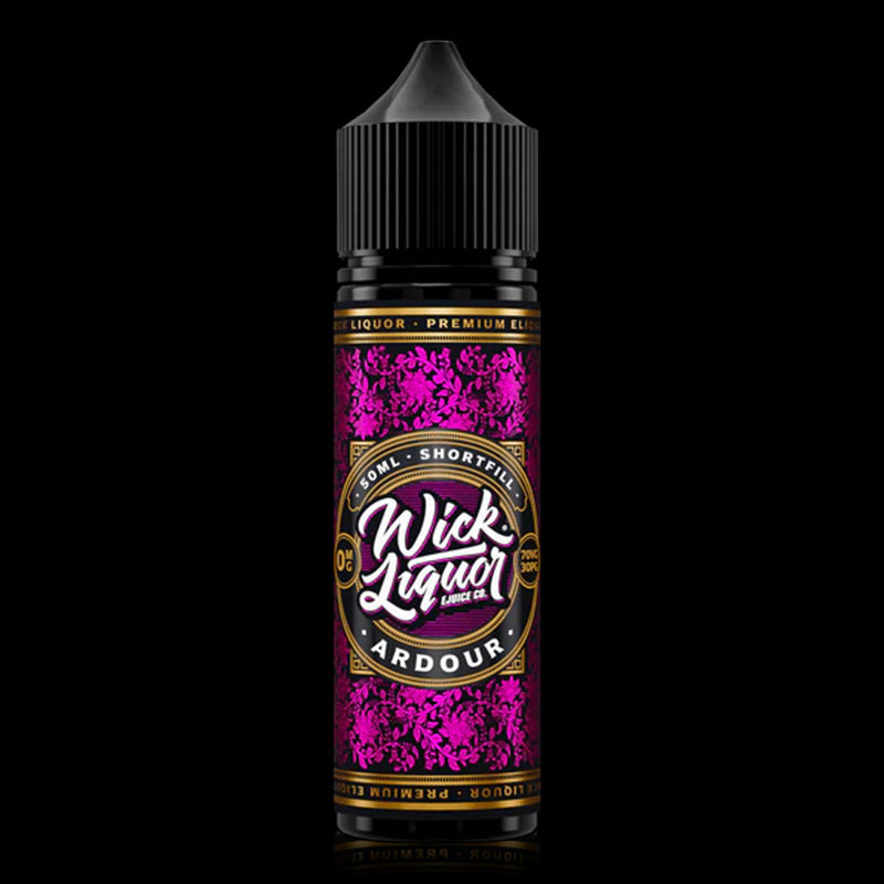 Ardour By Wick Liquor 0mg Shortfill